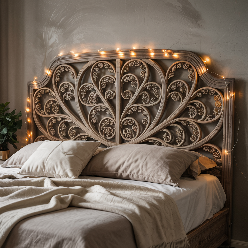 Headboard Frame Lighting