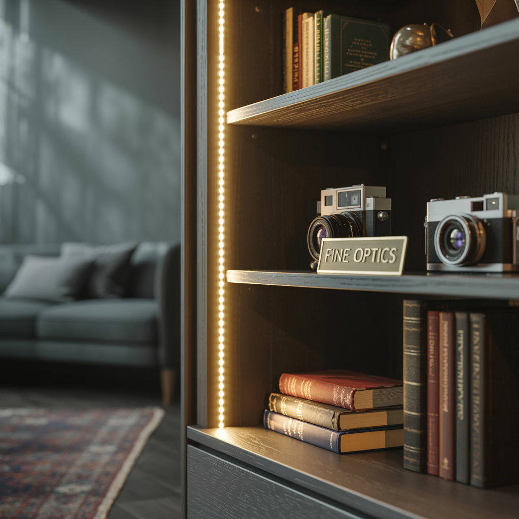 Shelving and Display Cabinet Lighting
