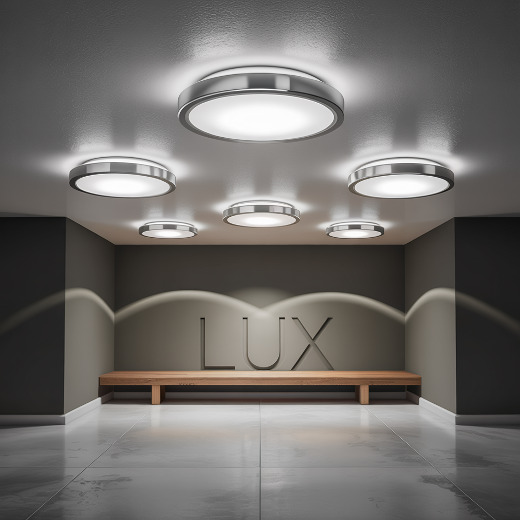 Flush Mount LED Ceiling Fixtures