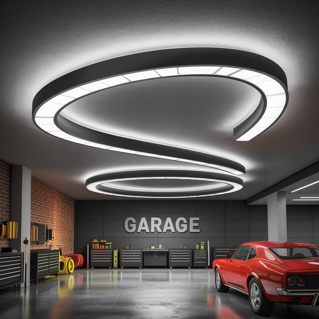 LED High Bay Lights for Tall Garage Ceilings
