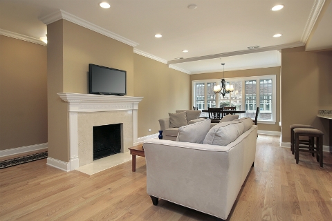 Can Light Placement Living Room