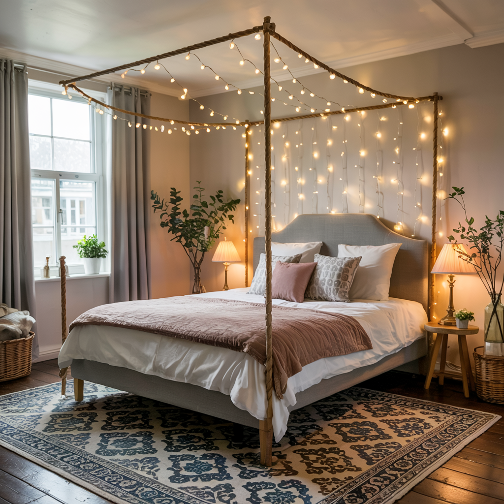fairy-light-canopy-over-bed-fairy-light