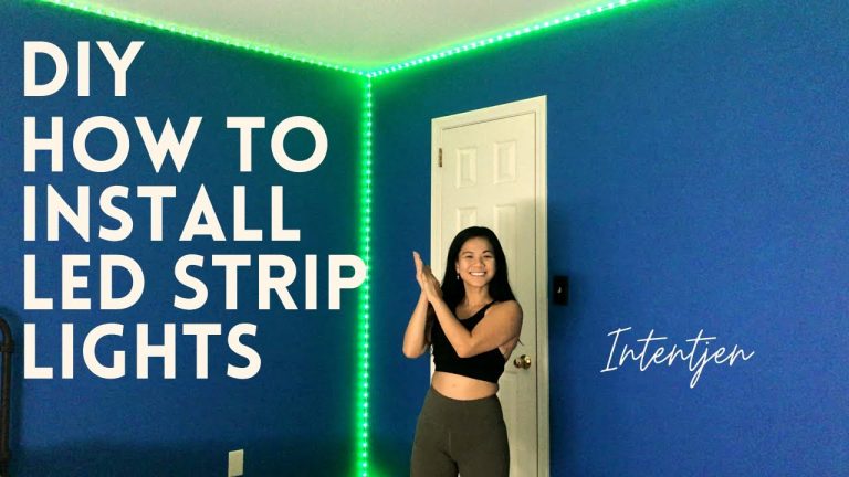 How to Set Up Led Strip Lights in Room?
