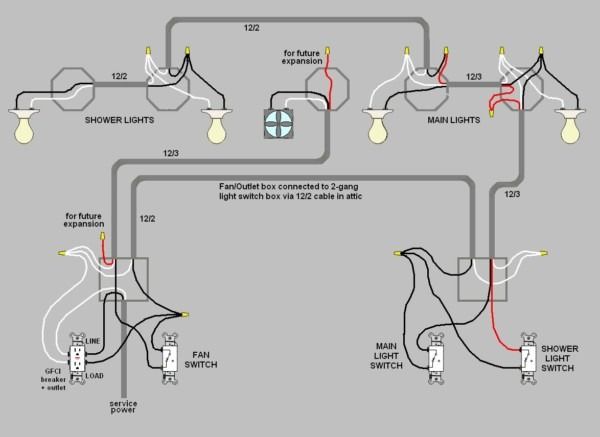 How to Wire a Room With Lights And Outlets?