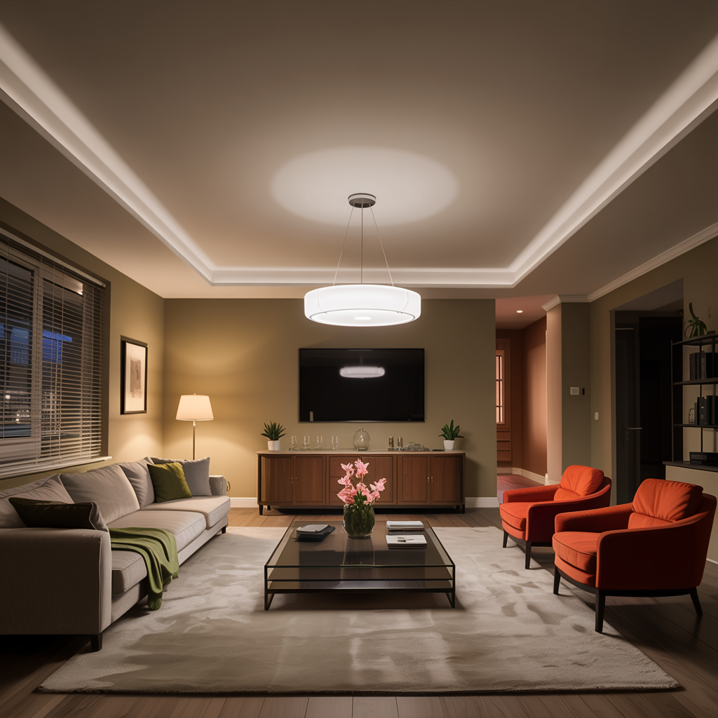 LED Cove Lighting for Ambient Glow