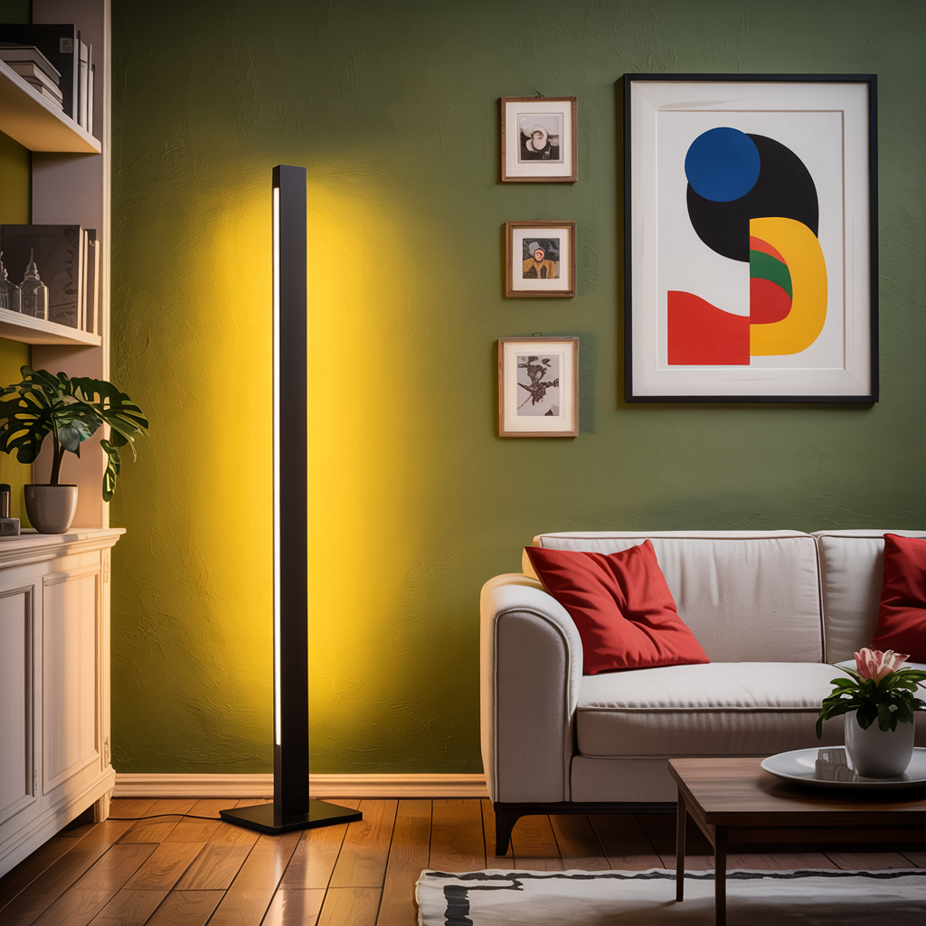 LED Floor Lamps for Vertical Illumination