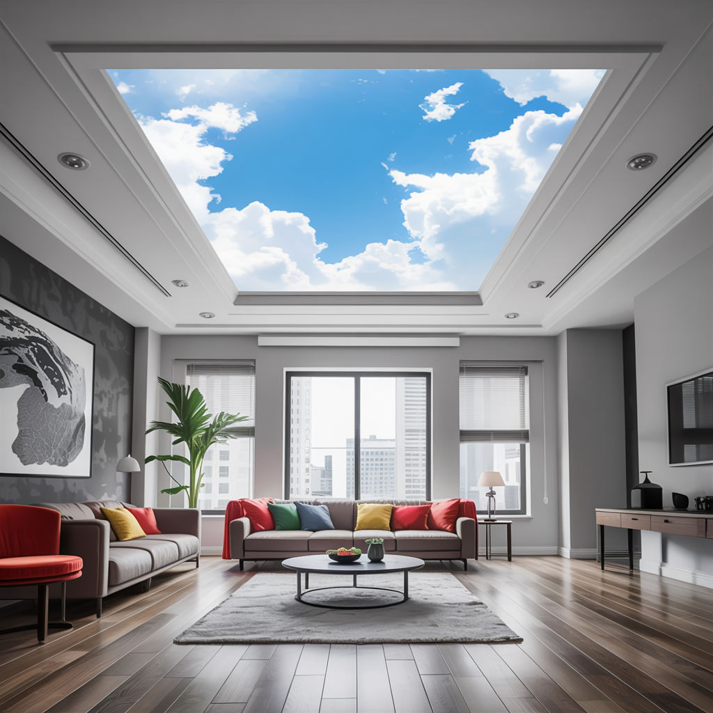 LED Skylight Simulation Panels