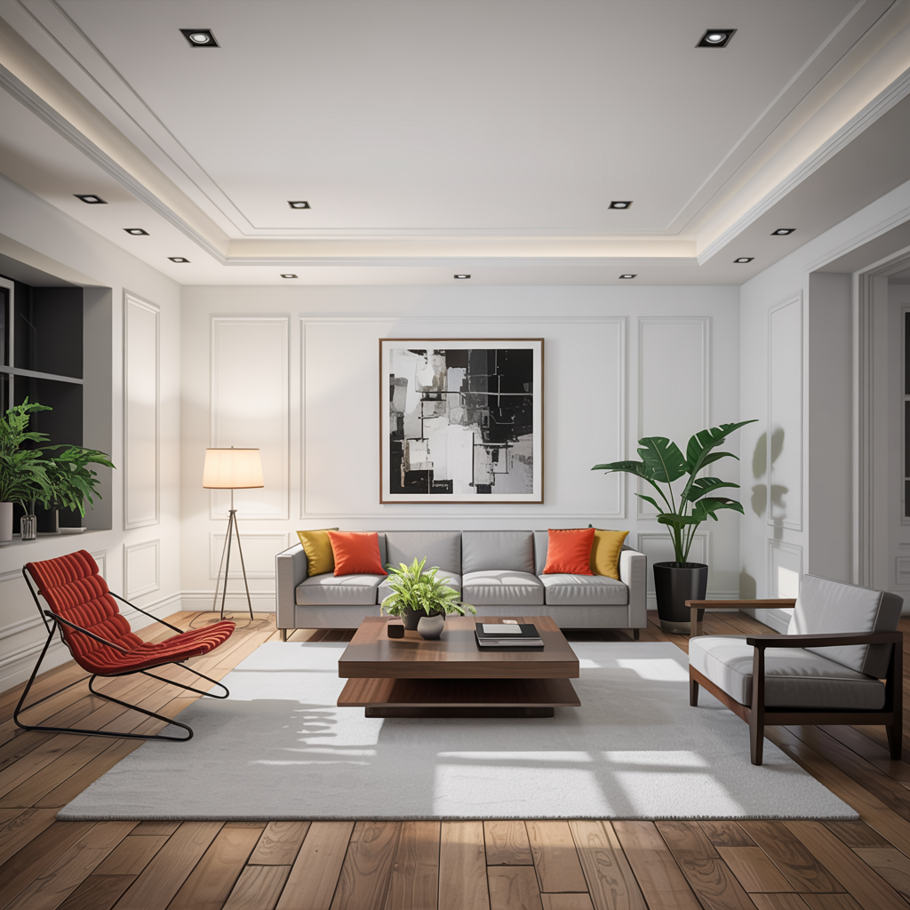 Recessed LED Downlights for a Clean Ceiling Look