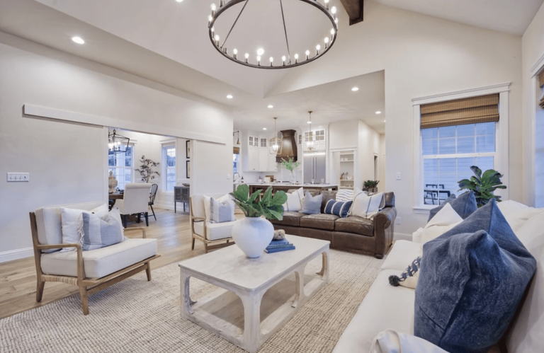 Where to Place Pot Lights in Living Room?