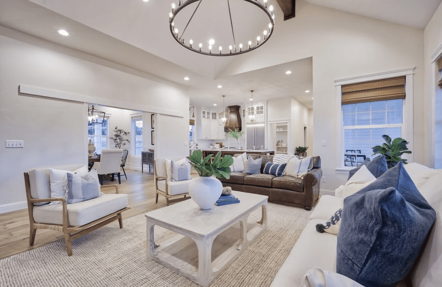 Where to Place Pot Lights in Living Room?