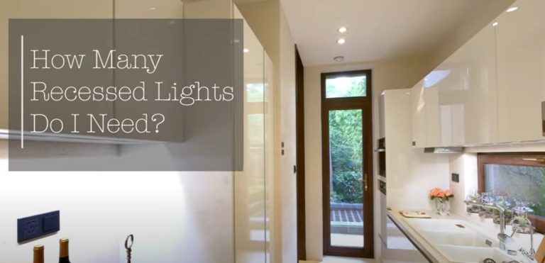 How Do I Layout Recessed Lighting in My Kitchen
