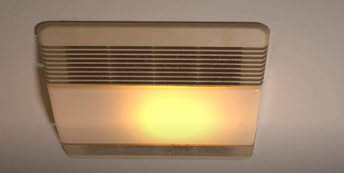 How to Remove Broan Bathroom Fan Cover With Light