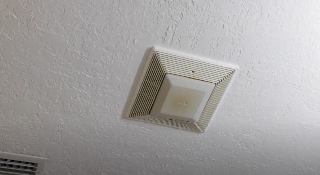How to install a bathroom fan with light