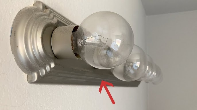 How to Change a Bathroom Light Fixture?