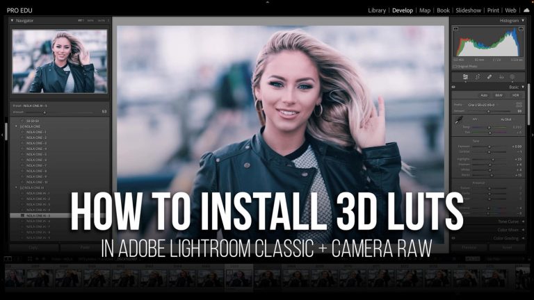 How to Create Lut in Light Room Clasic?