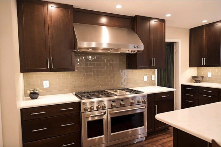How to Lighten a Kitchen With Dark Cabinets?